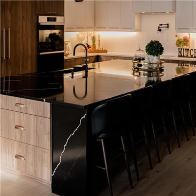 Black And White Quartz Stone Deska